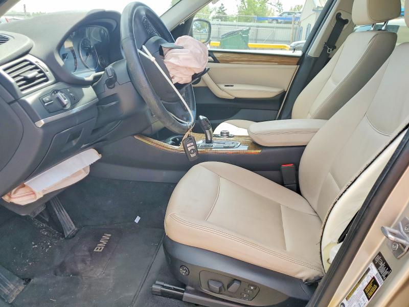 2013 Bmw X3 მანქანა იყიდება აუქციონზე, vin: 5UXWX9C56D0A29947, აუქციონის ნომერი: 49124206