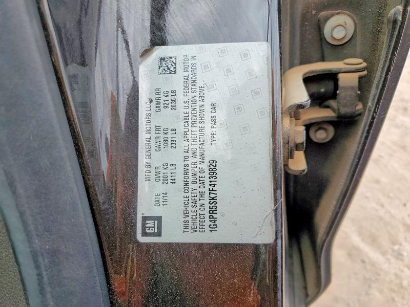 Aukcja sprzedaży 2015 Buick Verano, vin: 1G4PR5SK7F4139829, numer aukcji: 49122866