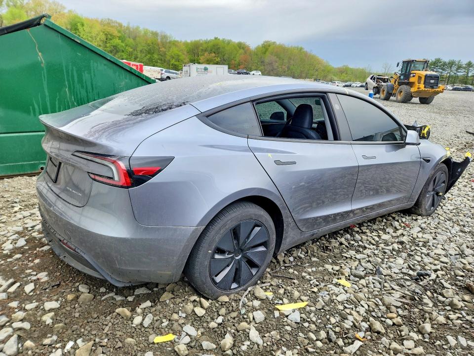 2025 Tesla Model 3 მანქანა იყიდება აუქციონზე, vin: 5YJ3E1EB8SF066329, აუქციონის ნომერი: 49977066