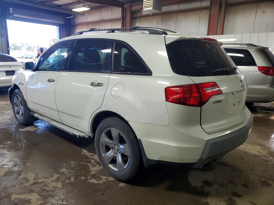 49280966 :رقم المزاد ، 2HNYD28837H519640 vin ، 2007 Acura Mdx مزاد بيع