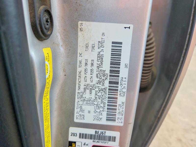 Продаж на аукціоні авто 2016 Toyota Tundra, vin: 5TFRM5F13GX105951, номер лоту: 48719566