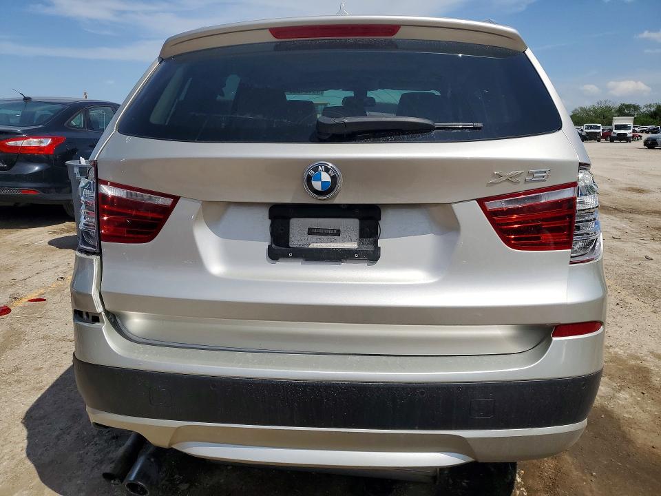 2013 Bmw X3 მანქანა იყიდება აუქციონზე, vin: 5UXWX9C56D0A29947, აუქციონის ნომერი: 49124206