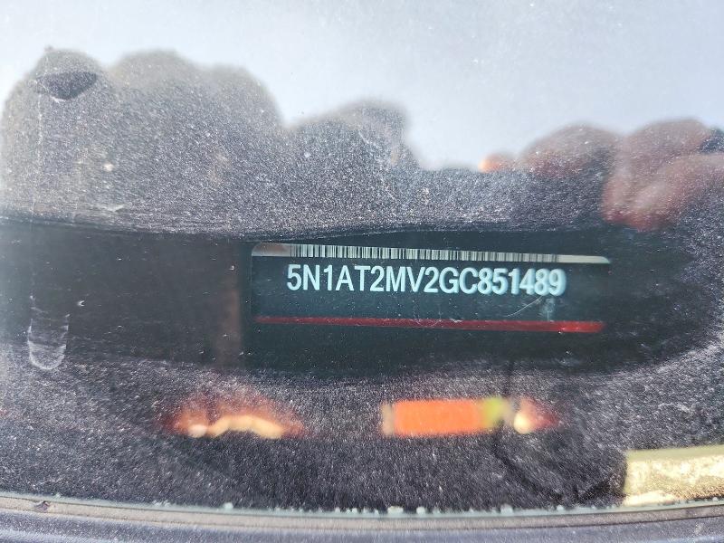 Aukcja sprzedaży 2016 Nissan Rogue, vin: 5N1AT2MV2GC851489, numer aukcji: 49227576