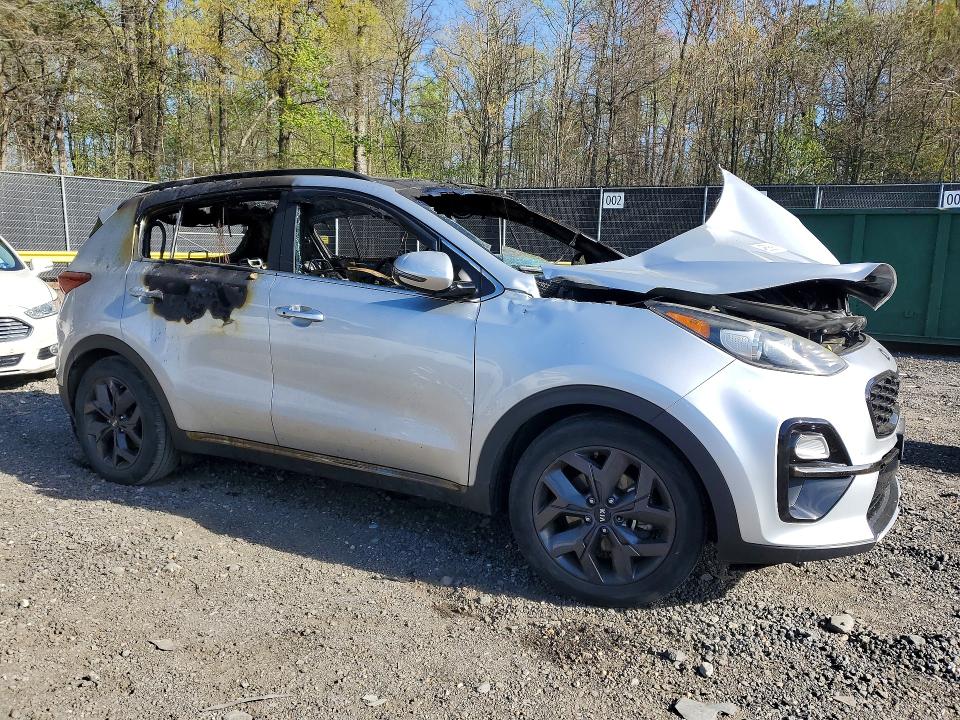 2020 Kia Sportage მანქანა იყიდება აუქციონზე, vin: KNDP63AC6L7657503, აუქციონის ნომერი: 49558586