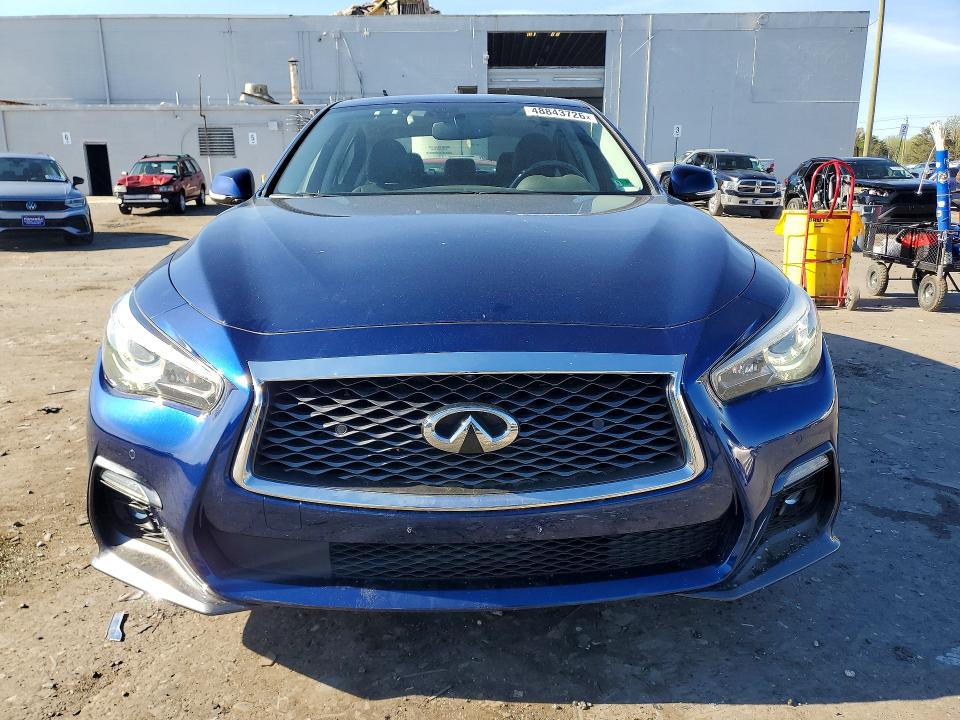 48843726 :رقم المزاد ، JN1EV7AR9KM590131 vin ، 2019 Infiniti Q50 مزاد بيع