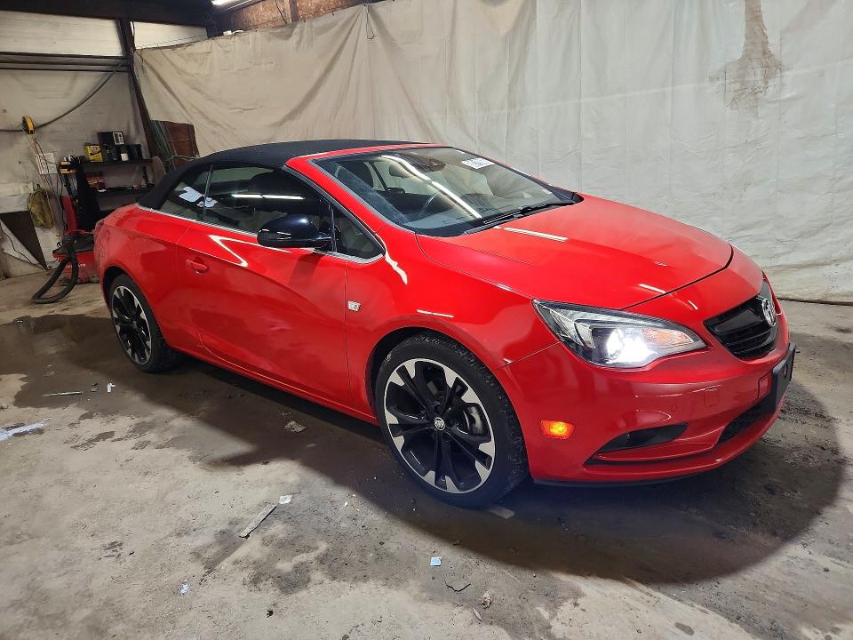 2017 Buick Cascada მანქანა იყიდება აუქციონზე, vin: W04WJ3N5XHG071376, აუქციონის ნომერი: 50319966