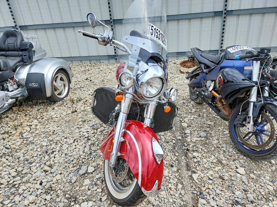 2014 Indian Motorcycle Co. Chief მანქანა იყიდება აუქციონზე, vin: 56KCCVAA2E3315228, აუქციონის ნომერი: 51531026