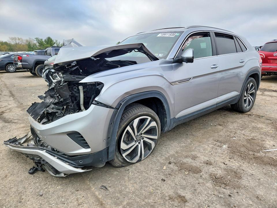 49411936 :رقم المزاد ، 1V2NE2CA3LC225862 vin ، 2020 Volkswagen Atlas Cross Sport مزاد بيع