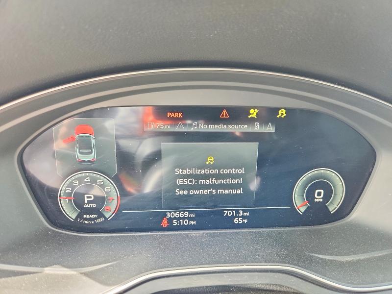 2023 Audi A5 მანქანა იყიდება აუქციონზე, vin: WAU4AGF53PN008789, აუქციონის ნომერი: 51884326