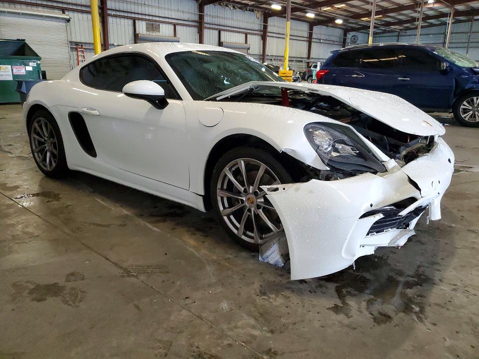 49218046 :رقم المزاد ، WP0AA2A83JK260173 vin ، 2018 Porsche Cayman مزاد بيع