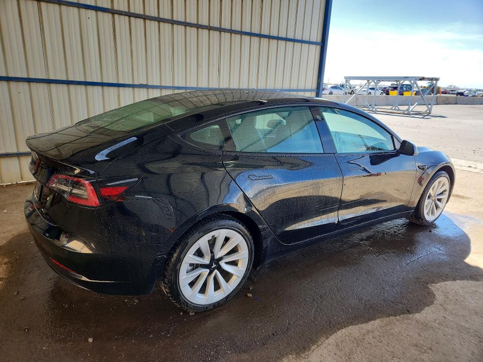 48868826 :رقم المزاد ، 5YJ3E1EA1NF371683 vin ، 2022 Tesla Model 3 مزاد بيع