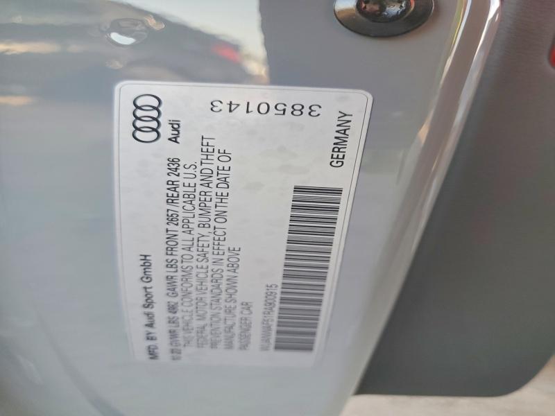 Aukcja sprzedaży 2024 Audi Rs5, vin: WUANWAF51RA900915, numer aukcji: 48752066