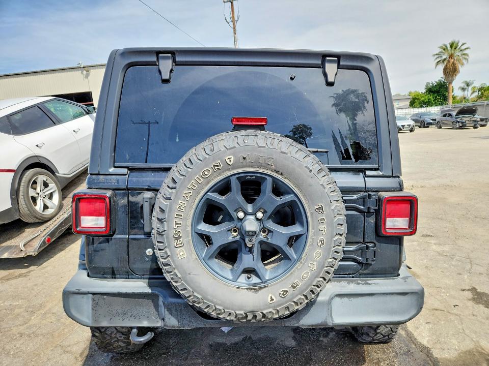 2020 Jeep Wrangler Unlimited მანქანა იყიდება აუქციონზე, vin: 1C4HJXDG6LW267600, აუქციონის ნომერი: 49985526