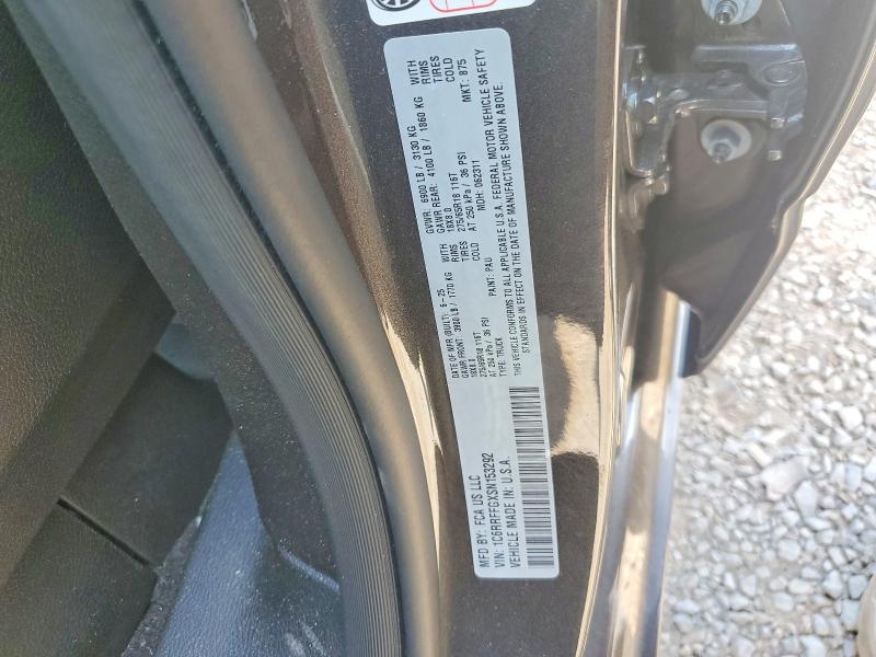 2025 Ram 1500 მანქანა იყიდება აუქციონზე, vin: 1C6RRFFGXSN153292, აუქციონის ნომერი: 50464386