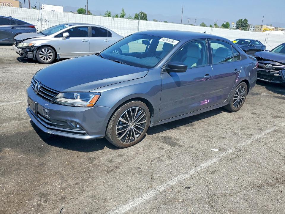 48941586 :رقم المزاد ، 3VWD17AJ9HM393808 vin ، 2017 Volkswagen Jetta مزاد بيع