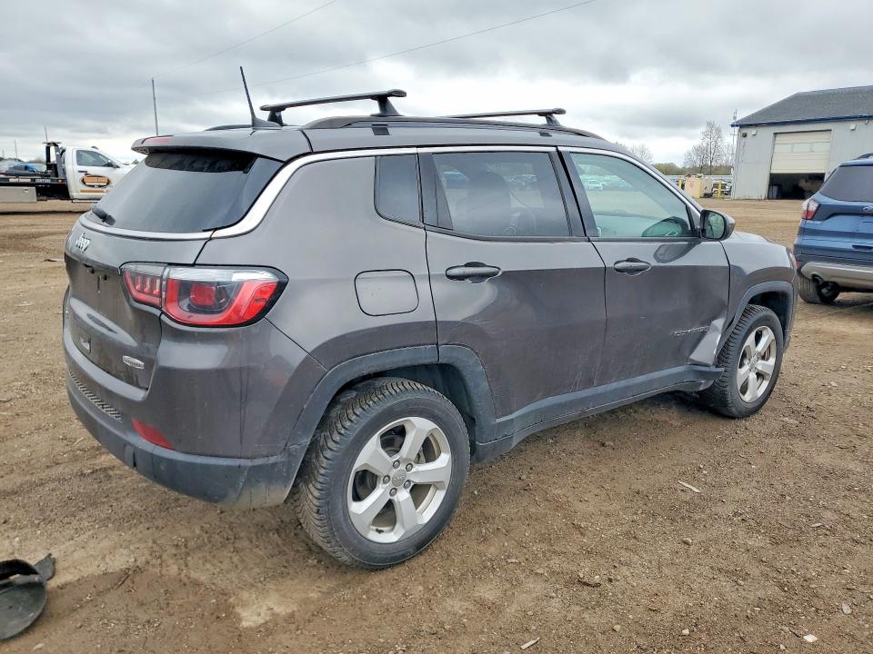 2018 Jeep Compass მანქანა იყიდება აუქციონზე, vin: 3C4NJDBB7JT392455, აუქციონის ნომერი: 51277386