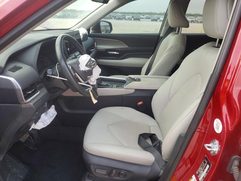 2024 Toyota Grand Highlander მანქანა იყიდება აუქციონზე, vin: 5TDAAAA50RS007171, აუქციონის ნომერი: 50160696