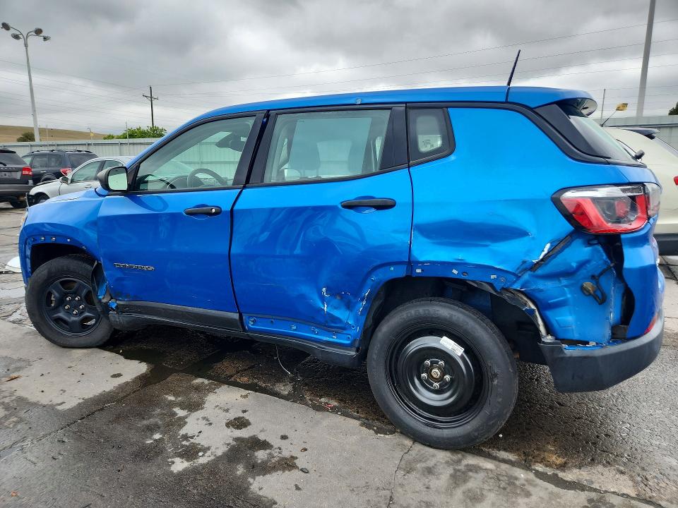Продажа на аукционе авто 2018 Jeep Compass, vin: 3C4NJDAB1JT483819, номер лота: 51116236