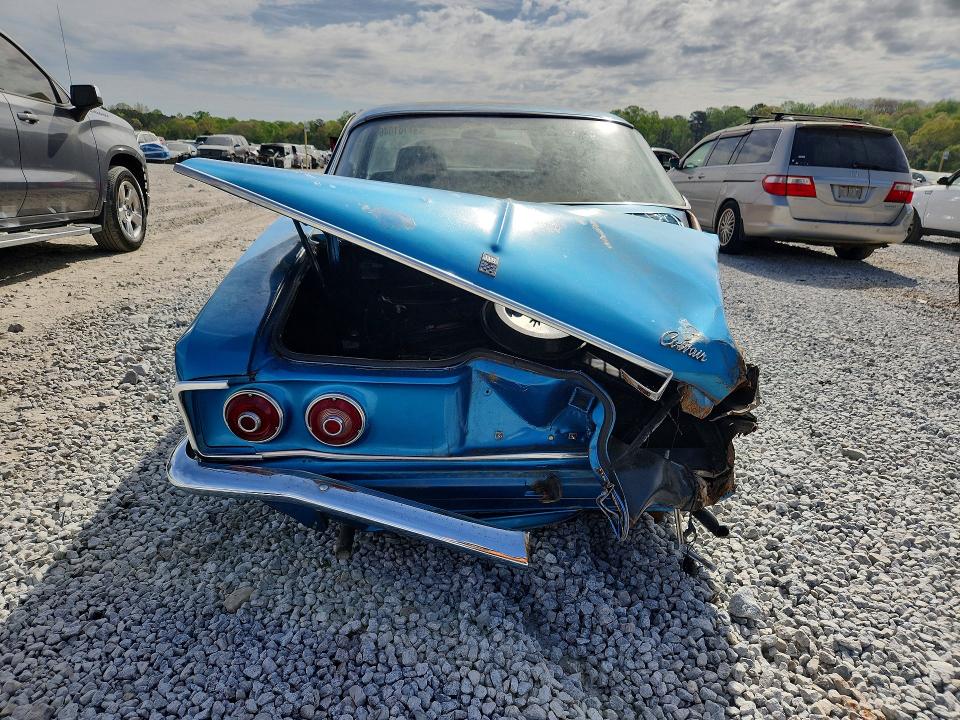 1967 Chevrolet Corvair მანქანა იყიდება აუქციონზე, vin: 105377W103501, აუქციონის ნომერი: 47161046