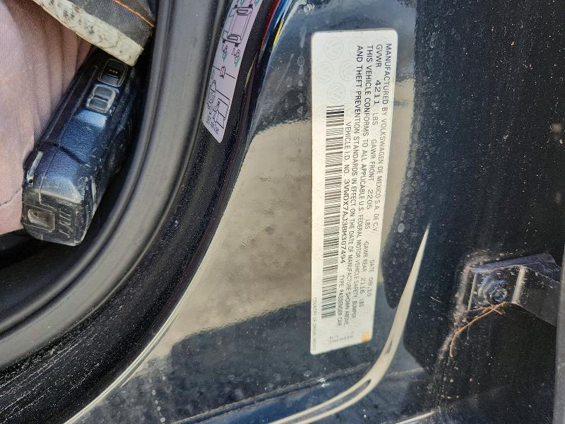 49939436 :رقم المزاد ، 3VWDX7AJ3BM307494 vin ، 2011 Volkswagen Jetta مزاد بيع