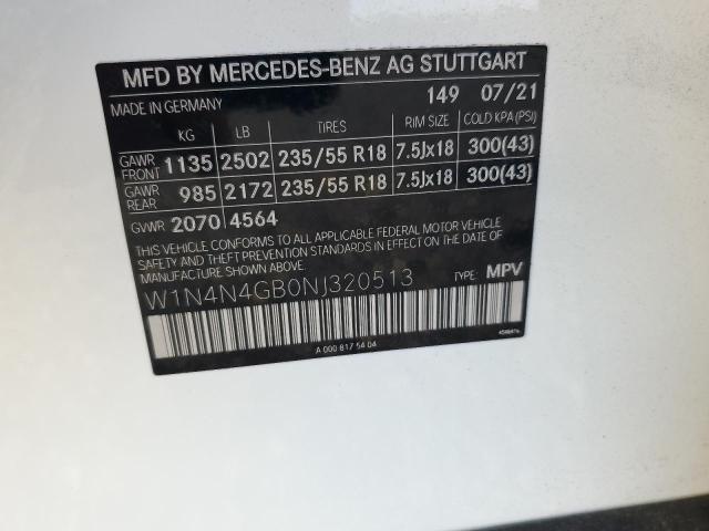 Продаж на аукціоні авто 2022 Mercedes Benz Gla, vin: W1N4N4GB0NJ320513, номер лоту: 48901266