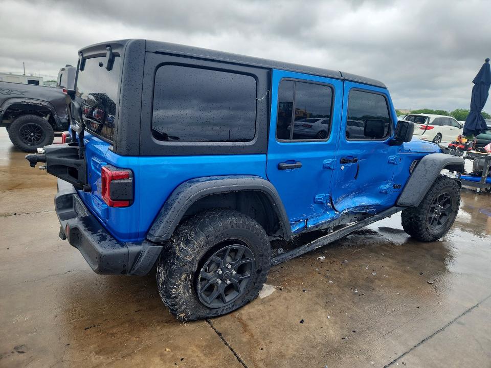 Продажа на аукционе авто 2024 Jeep Wrangler, vin: 1C4PJXDG1RW305884, номер лота: 50793776