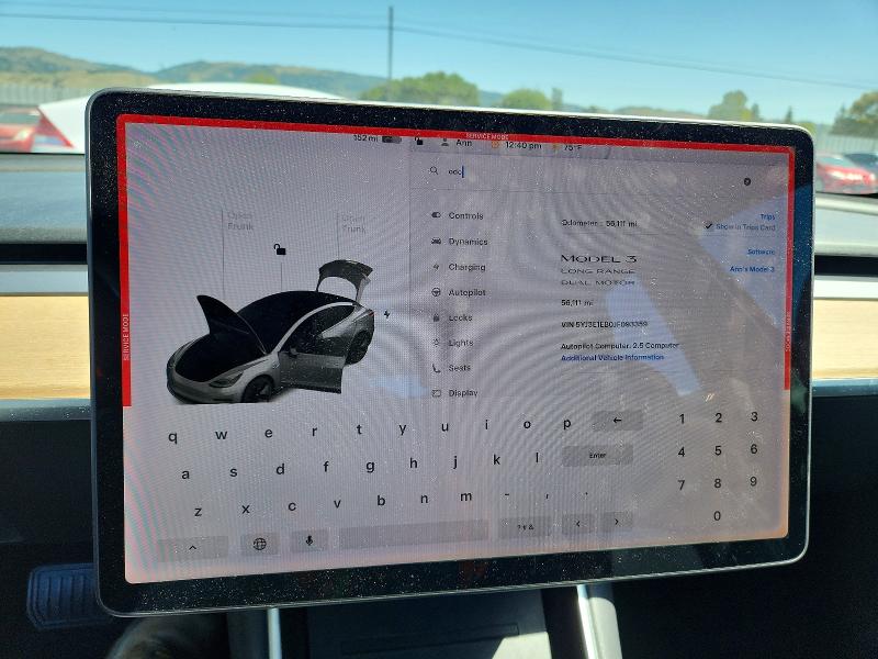 Aukcja sprzedaży 2018 Tesla Model 3, vin: 5YJ3E1EB0JF093359, numer aukcji: 49976296