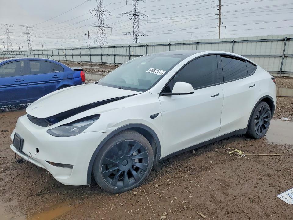 Auction sale of the 2023 Tesla Model Y, vin: 7SAYGDEE3PA177390, lot number: 48523176