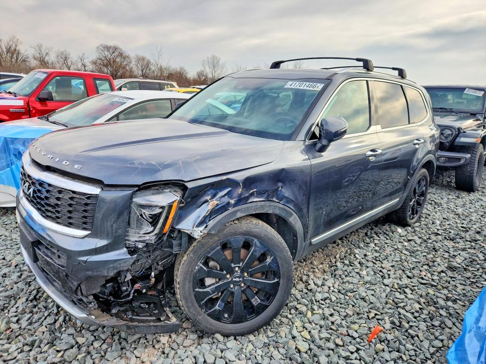 41701466 :رقم المزاد ، 5XYP6DHCXNG214448 vin ، 2022 Kia Telluride مزاد بيع