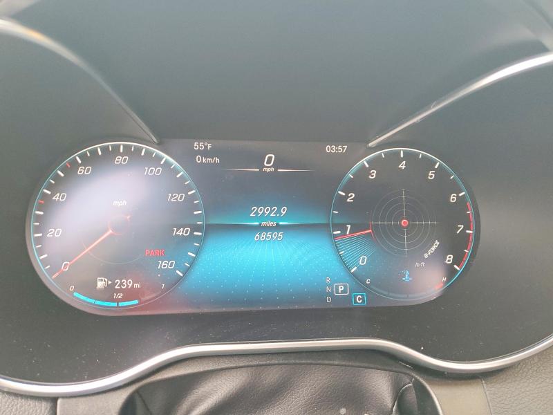 2020 Mercedes-benz C მანქანა იყიდება აუქციონზე, vin: W1KWF8EB3LR583753, აუქციონის ნომერი: 50766806