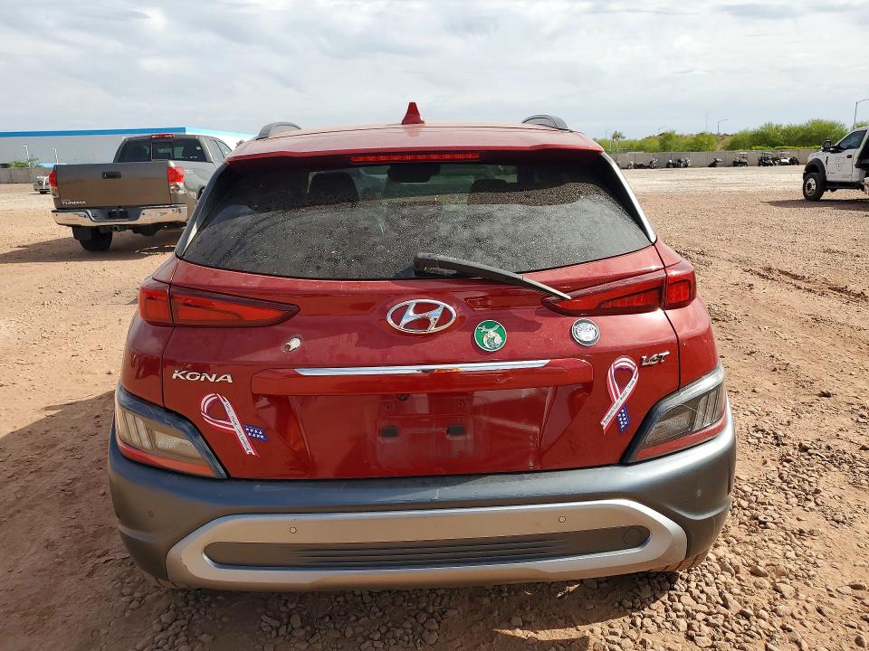 51628496 :رقم المزاد ، KM8K53A30NU903488 vin ، 2022 Hyundai Kona مزاد بيع