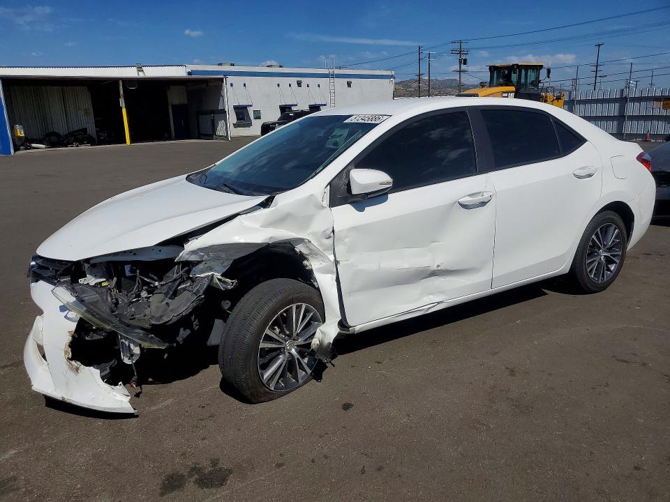 51345886 :رقم المزاد ، 5YFBURHE2GP514577 vin ، 2016 Toyota Corolla مزاد بيع
