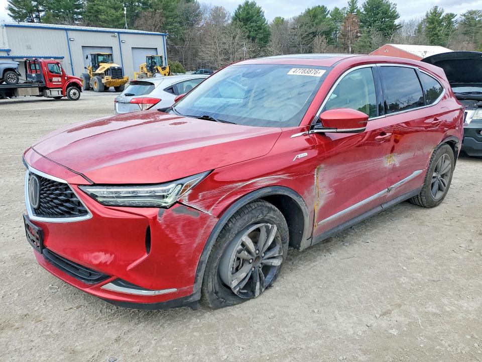 Aukcja sprzedaży 2022 Acura Mdx, vin: 5J8YE1H34NL020252, numer aukcji: 47783876