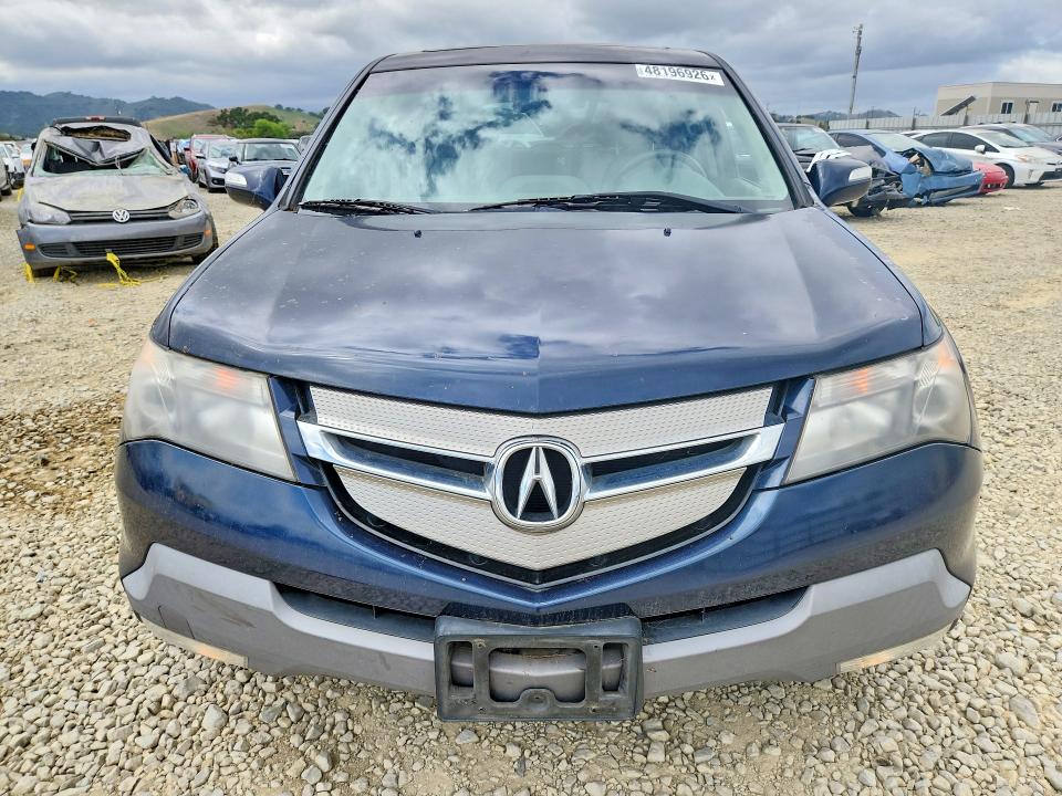 48196926 :رقم المزاد ، 2HNYD28639H533569 vin ، 2009 Acura Mdx مزاد بيع