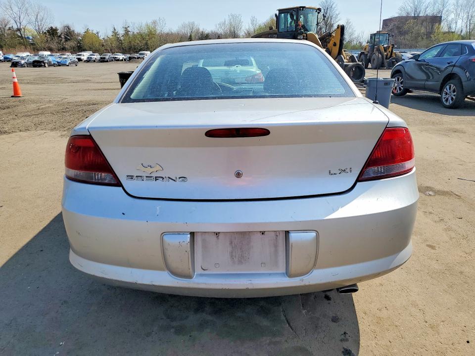 2001 Chrysler Sebring მანქანა იყიდება აუქციონზე, vin: 1C3EL56U31N706831, აუქციონის ნომერი: 49931456