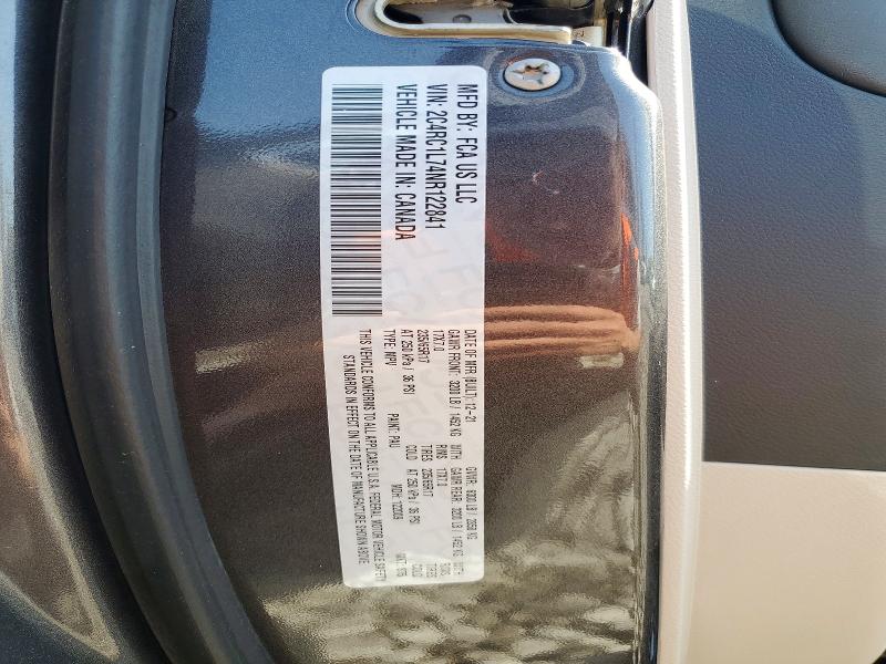 Продажа на аукционе авто 2022 Chrysler Pacifica, vin: 2C4RC1L74NR122841, номер лота: 50630386