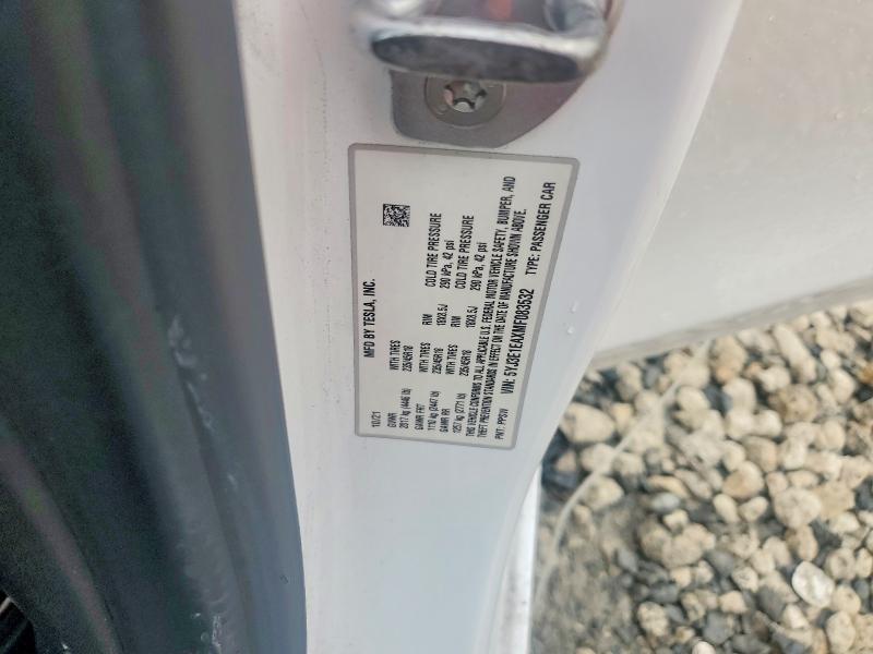 Продажа на аукционе авто 2021 Tesla Model 3, vin: 5YJ3E1EAXMF083532, номер лота: 48925986