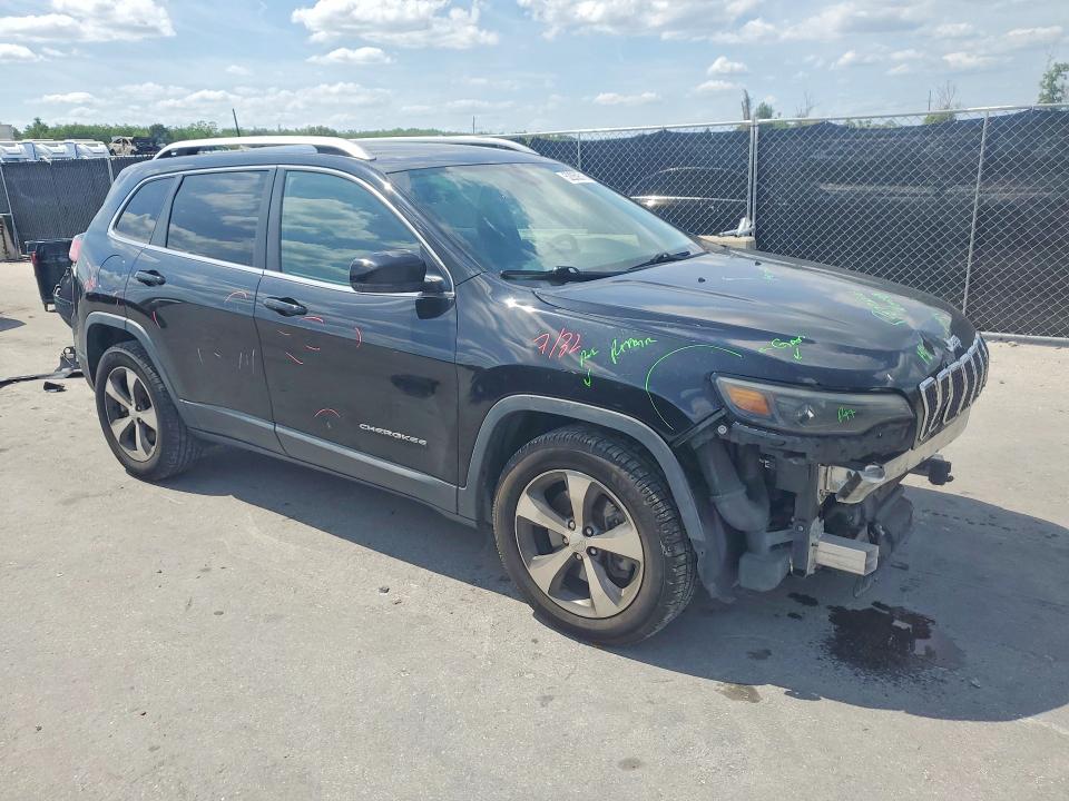 52050516 :رقم المزاد ، 1C4PJMDN5KD260561 vin ، 2019 Jeep Cherokee مزاد بيع