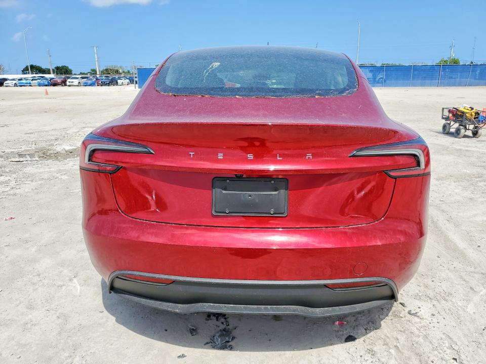 2025 Tesla Model 3 მანქანა იყიდება აუქციონზე, vin: 5YJ3E1EA0SF977746, აუქციონის ნომერი: 51405646