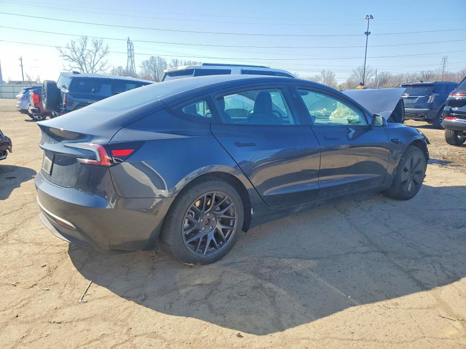 2025 Tesla Model 3 მანქანა იყიდება აუქციონზე, vin: 5YJ3E1EA5SF953829, აუქციონის ნომერი: 48576586