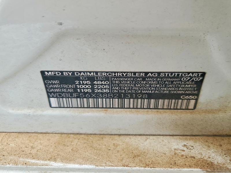 Продаж на аукціоні авто 2008 Mercedes-benz E, vin: WDBUF56X38B213198, номер лоту: 51856356