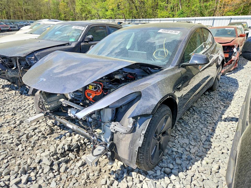 Продажа на аукционе авто 2023 Tesla Model 3, vin: 5YJ3E1EAXPF672889, номер лота: 49381676