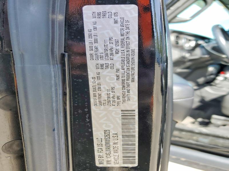 50517276 :رقم المزاد ، 1C4GJXAN0MW626228 vin ، 2021 Jeep Wrangler مزاد بيع