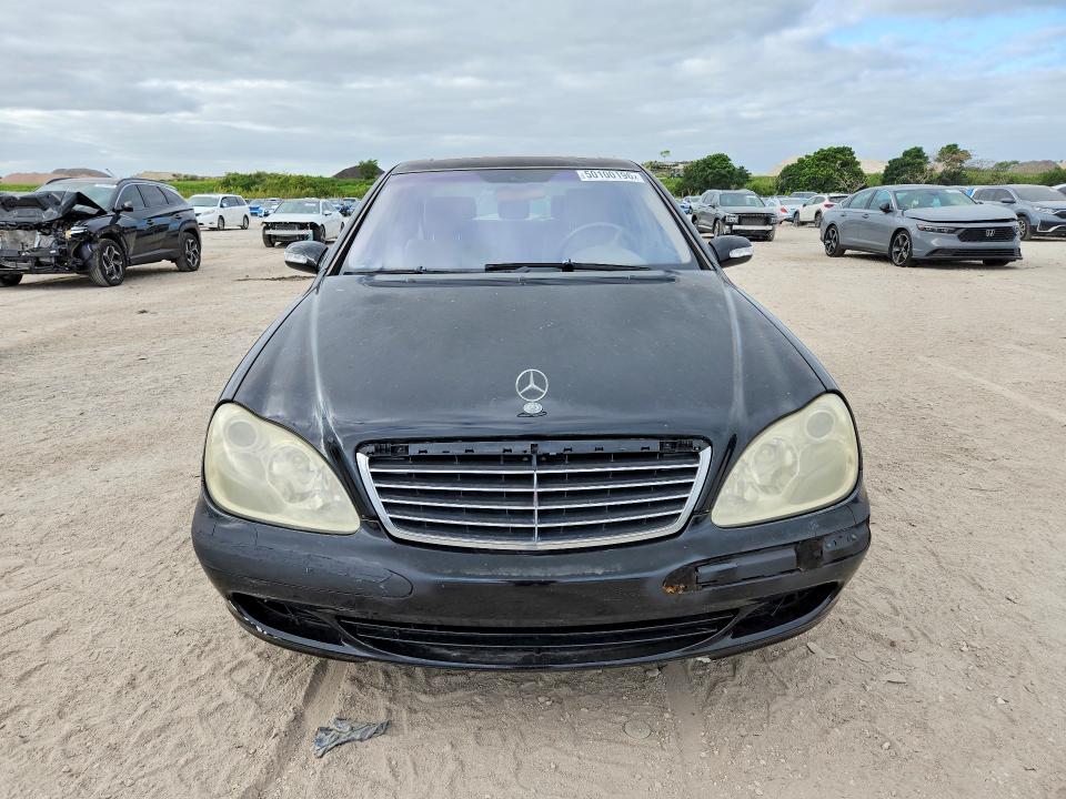 Aukcja sprzedaży 2003 Mercedes-benz S, vin: WDBNG75J23A344583, numer aukcji: 50100196