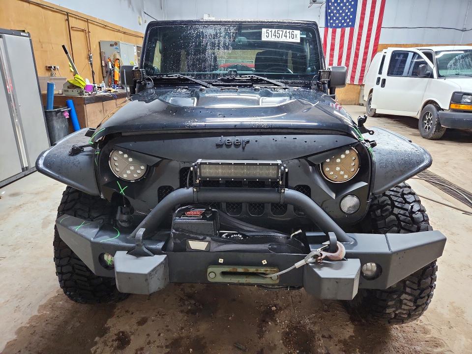 2014 Jeep Wrangler Unlimited მანქანა იყიდება აუქციონზე, vin: 1C4BJWFG6EL206877, აუქციონის ნომერი: 51457416