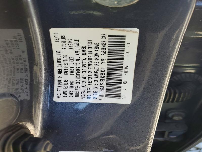 Продаж на аукціоні авто 2013 Honda Accord, vin: 1HGCR2F53DA225936, номер лоту: 51556036