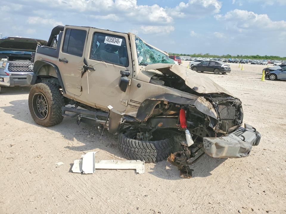Продажа на аукционе авто 2016 Jeep Wrangler Unlimited, vin: 1C4BJWDG8GL291386, номер лота: 48358346