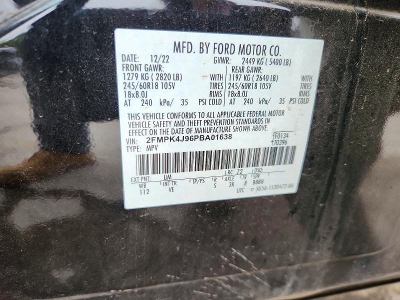 Продажа на аукционе авто 2023 Ford Edge, vin: 2FMPK4J96PBA01638, номер лота: 50128716