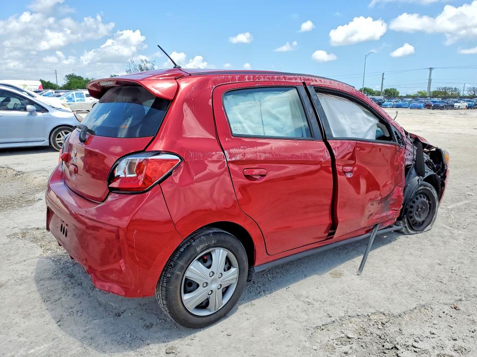 51440276 :رقم المزاد ، ML32AUHJ3MH004841 vin ، 2021 Mitsubishi Mirage مزاد بيع