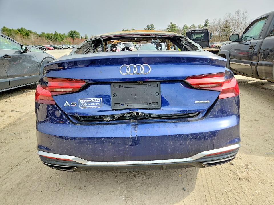 49138936 :رقم المزاد ، WAUDACF51MA013811 vin ، 2021 Audi A5 مزاد بيع
